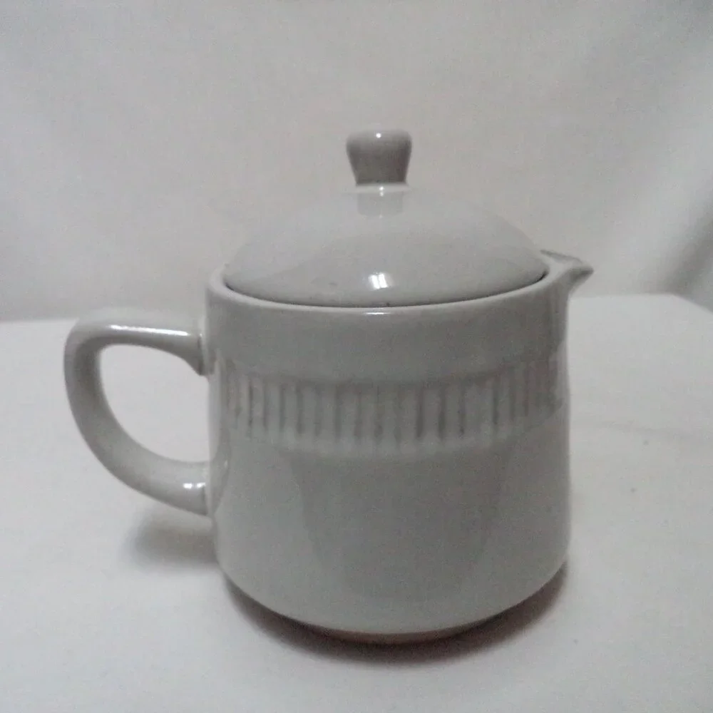 Hearth & Hand Joanna Gaines stoneware small coffee teapot pot creamer dish NEW